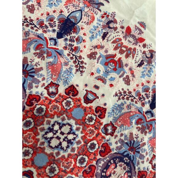 FIG & FLOWER ANTHROPOLOGIE TUNIC BLOUSE COLD SHOULDER SZ S BOHO COTTAGE CORE - Picture 6 of 16